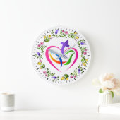 Christelijke Symbolen klok (Huis)