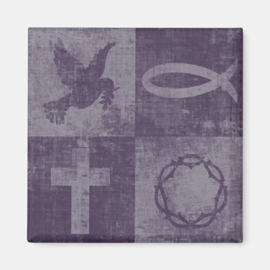 Christelijke symbolen magneet (Voorkant)