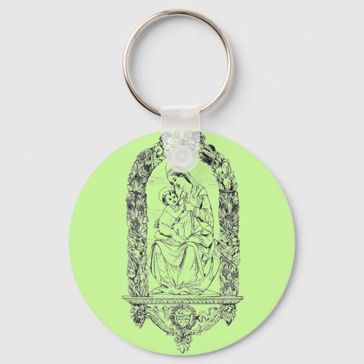 Christelijke Symbolen Sleutelhanger (Voorkant)