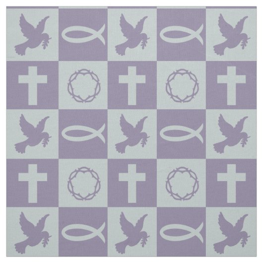 Christelijke symbolen stof (Swatch)