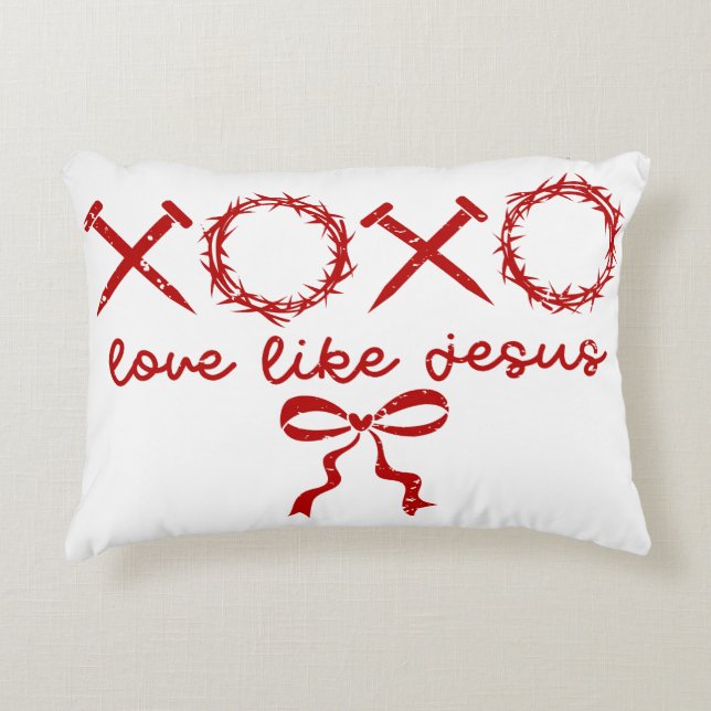 Christelijke Symboliek Accent Kussen (Voorkant)