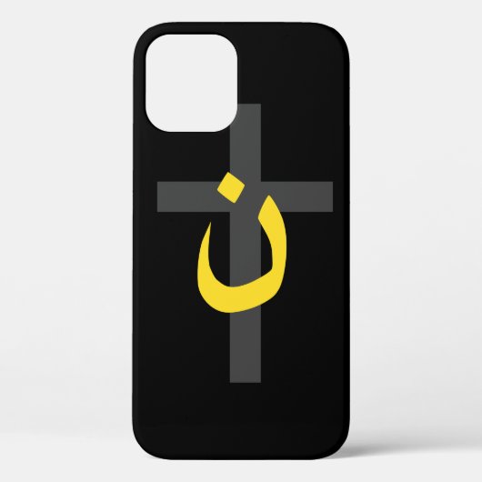 Christelijke Symbool Solidariteit en kruis Case-Mate iPhone Case (Achterkant)