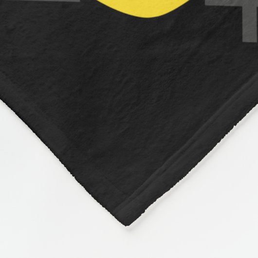 Christelijke Symbool Solidariteit en kruis Fleece Deken (Hoek)