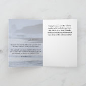 Christelijke sympathie Bald Eagle Wenskaart Kaart (Binnen)