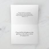 Christelijke Sympathy Card Landscape 1 Kaart (Binnen)