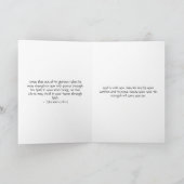 Christelijke Sympathy Card Sunburst Kaart (Binnen)