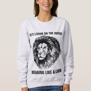 Christelijke T-Hemden, RIJDEN ALS EEN LION Trui
