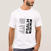 Christelijke T-Shirt Psalm 91 (Voorkant)