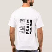 Christelijke T-Shirt Psalm 91 (Achterkant)
