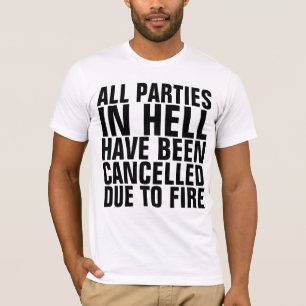 CHRISTELIJKE T-SHIRTS, ALLE PARTIJEN IN HELL GANNU T-SHIRT