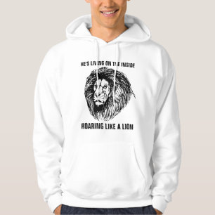 Christelijke T-Shirts, HIJ WEET OP BINNENLANDSE RI Hoodie