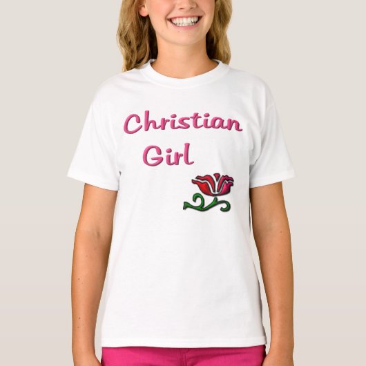 Christelijke t-shirts voor meisjes (Voorkant)