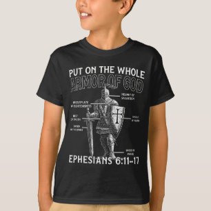 Christelijke Tempeliers Middeleeuwse Ridderuitrust T-shirt