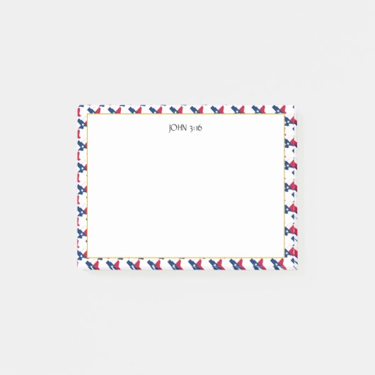 CHRISTELIJKE TEXAS-scripts Post-it® Notes (Voorkant)