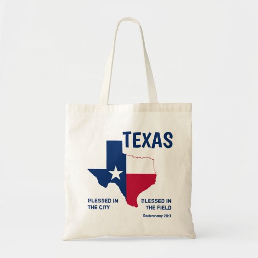 CHRISTELIJKE TEXAS-scripts zonder toevoeging Tote Bag (Voorkant)