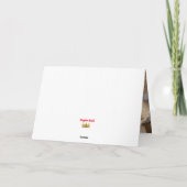 Christelijke Thanksgiving kaart (Achterkant)