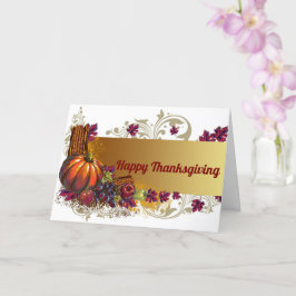 Christelijke Thanksgiving kaart