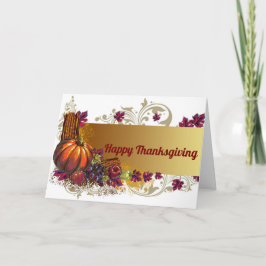 Christelijke Thanksgiving kaart