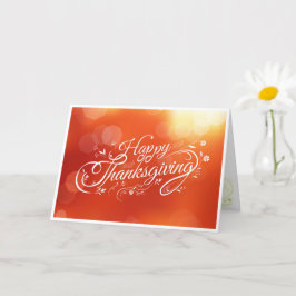 Christelijke Thanksgiving kaart