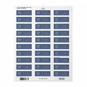 Christelijke thema's retouradres etiket (Full Sheet)