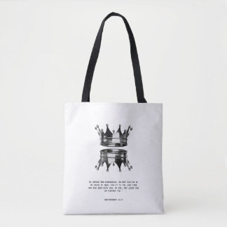 Christelijke Tote Bag Met Krachtig Geloof
