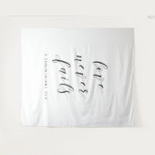 Christelijke Trouwachtergrond Kerk Ceremonie Decor Wandkleed (Voorkant (horizontaal))