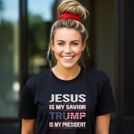 Christelijke Trump 2024 verkiezing T-shirt