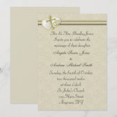 Christelijke uitnodiging voor bruiloft (Voorkant / Achterkant)