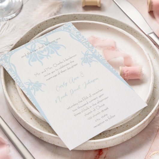 Christelijke uitvindingen van de blauwe druppelbru kaart