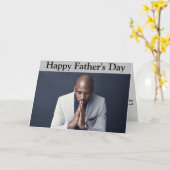 Christelijke Vaderdag Kaart (Gele Bloem)