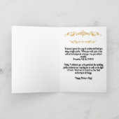 Christelijke Vaderdag Kaart (Binnen)