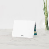 Christelijke Vaderdag Lord Bless You Bible Verse Kaart (Achterkant)