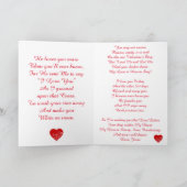 Christelijke Valentijn Love Letter Feestdagen Kaart (Binnen)