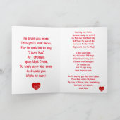 Christelijke Valentijn Love Letter Holiday Kaart (Binnen)