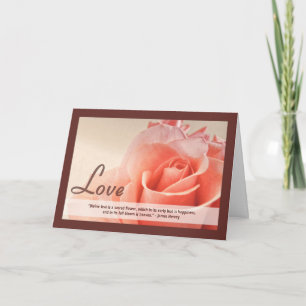 Christelijke Valentijn's Day Kaart met Quote