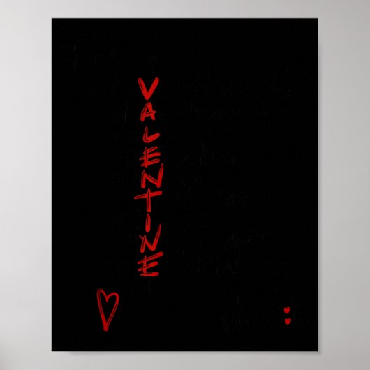 Christelijke Valentijnsdag Johannes 3_16 Want Zo H Poster (Voorkant)