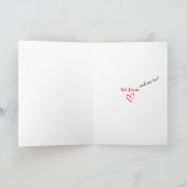 Christelijke Valentijnsdag Kaart (Binnen)