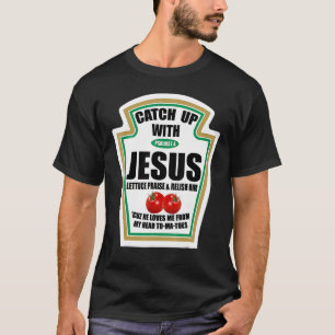 Christelijke vangst met Jezus Psalm 374 T-shirt