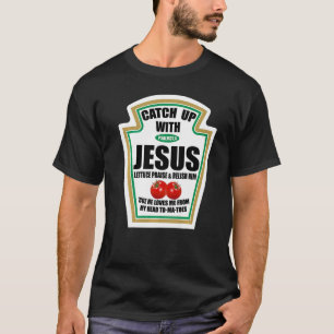 Christelijke vangst met Jezus Psalm 374 T-shirt