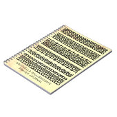 Christelijke Verborgen Boodschap KIND ALLERHOOGSTE Notitieboek (Linkerzijde)