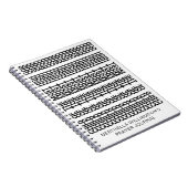 Christelijke Verborgen Boodschap KIND ALLERHOOGSTE Notitieboek (Rechterzijde)