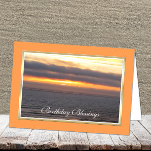 Christelijke Verjaardag Kaart — Christelijke Zegen