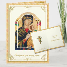Christelijke verjaardag Orthodoxe Byzantijnse Maag
