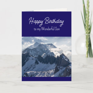 Christelijke Verjaardag Wonderful Son Inspirerend Feestdagen Kaart
