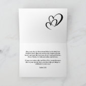 Christelijke verjaardagskaart kaart (Binnen)