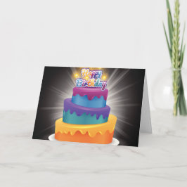 Christelijke verjaardagskaart kaart