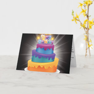 Christelijke verjaardagskaart kaart