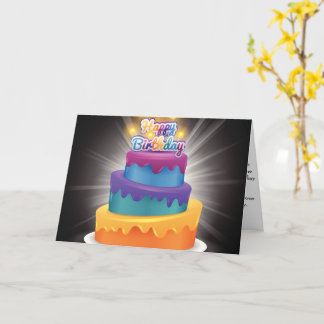 Christelijke verjaardagskaart kaart