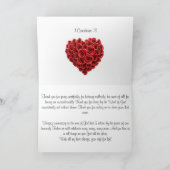 Christelijke verjaardagskaart kaart (Binnen)