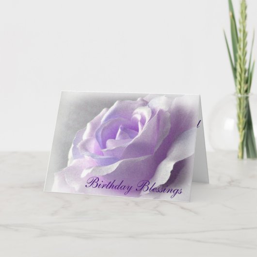 Christelijke verjaardagskaart kaart (Voorkant)